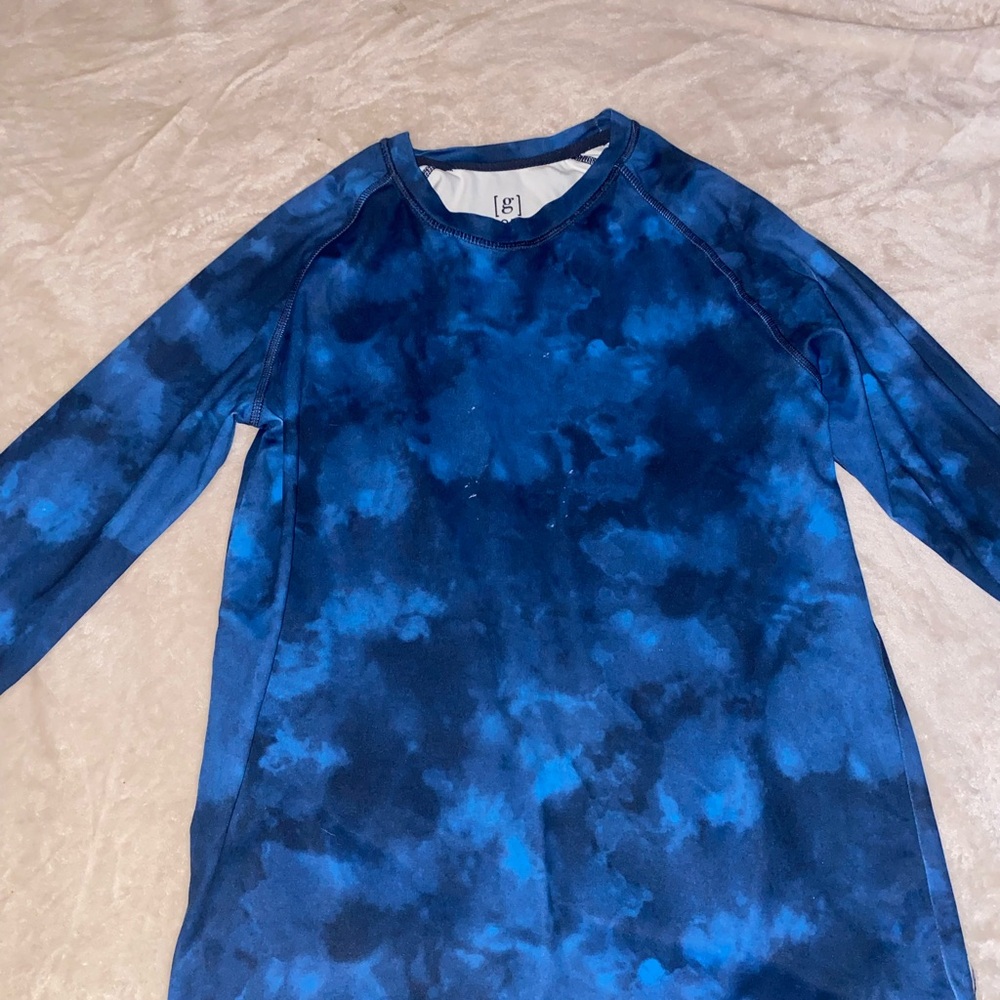 George Vibrant Blue Long Sleeve Shirt